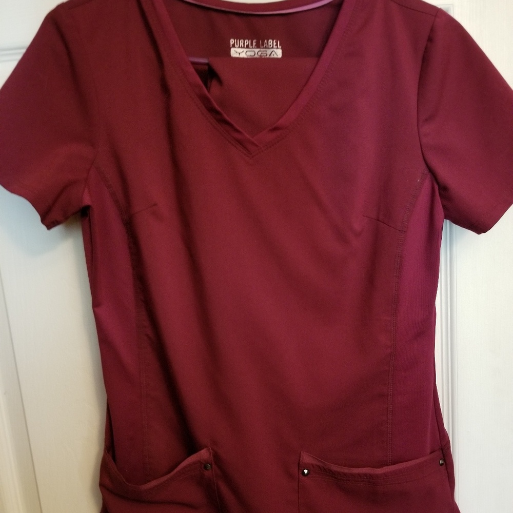 Purple label yoga scrubs